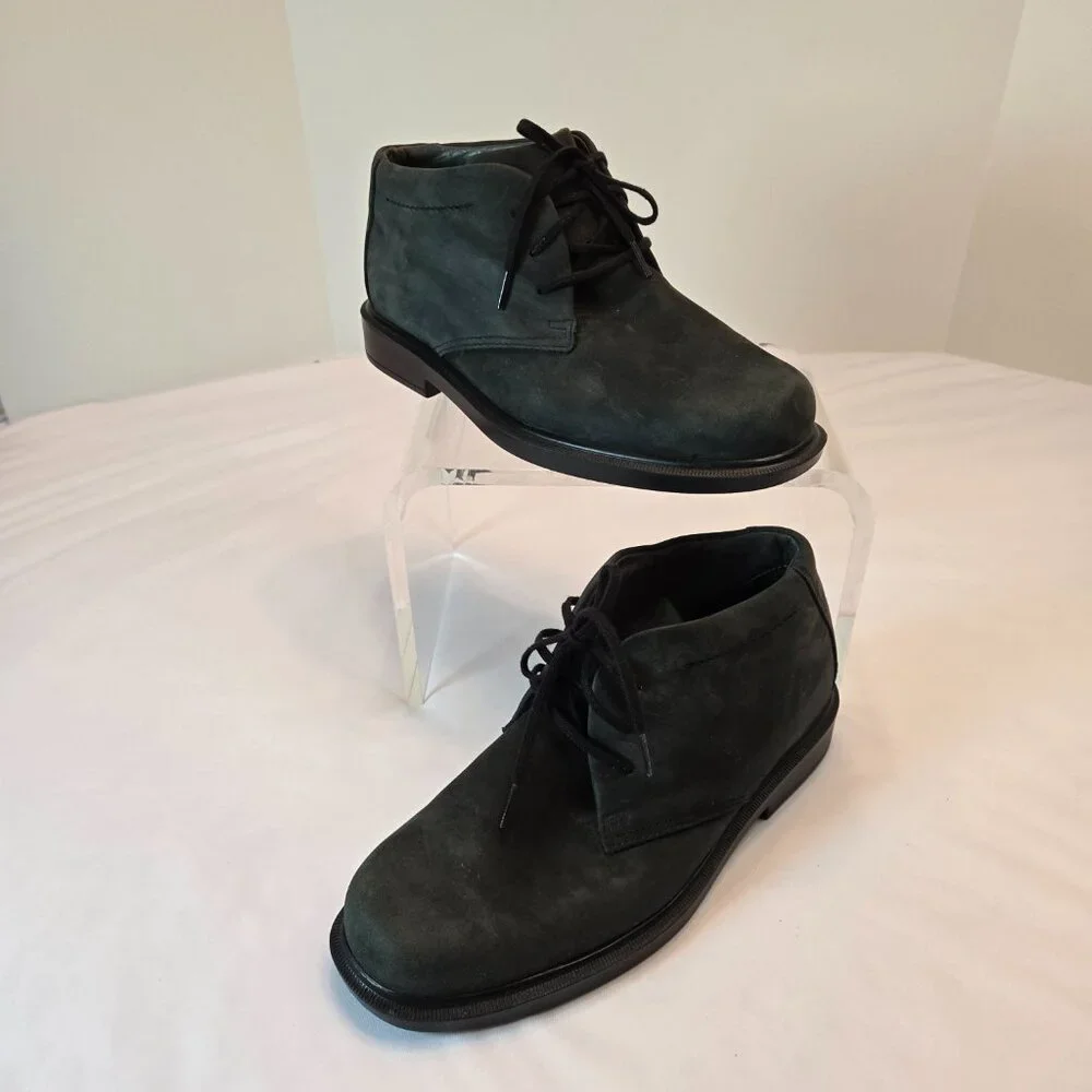 SAS Men's Statesman Chukka Boots /Dress Ankle Boots Sz: 9.5 M Dark Green